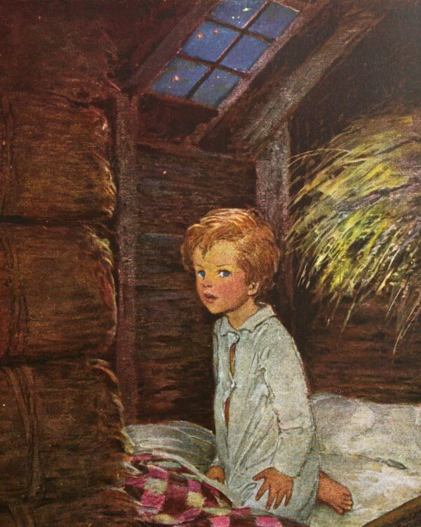 Criança na cama