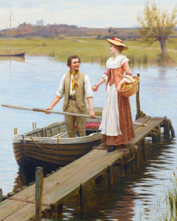 Uma maçã para o barqueiro