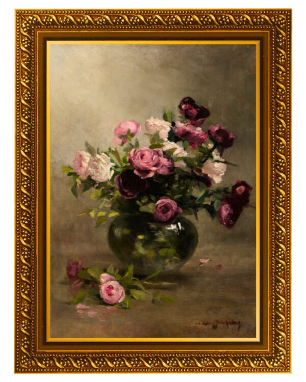Vaso de rosas