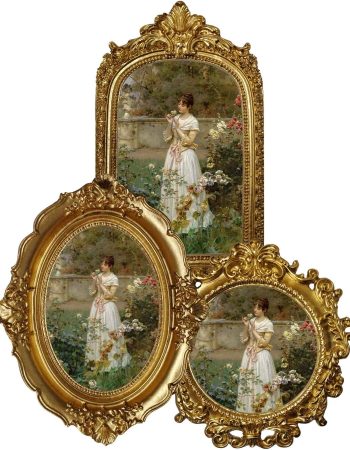 Quadro de parede e porta-retrato vintage - A rosa de todas as rosas (2)